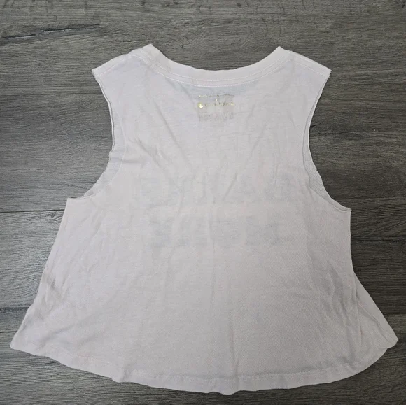 Spiritual Gangster Barre More Pink Sleeveless Swing Crop Top XS Athletic - Picture 8 of 9